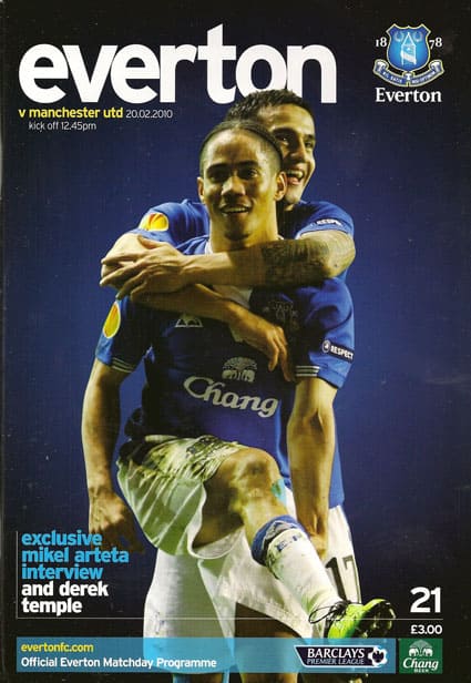 Everton FC v Manchester United FC